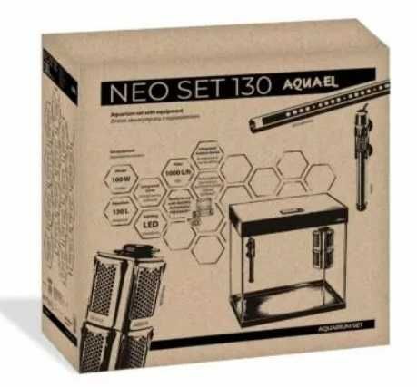 Zestaw Aquael Neo Set 130 czarny plus szafka - AQUAELZOO GLIWICE - PROMOCJA