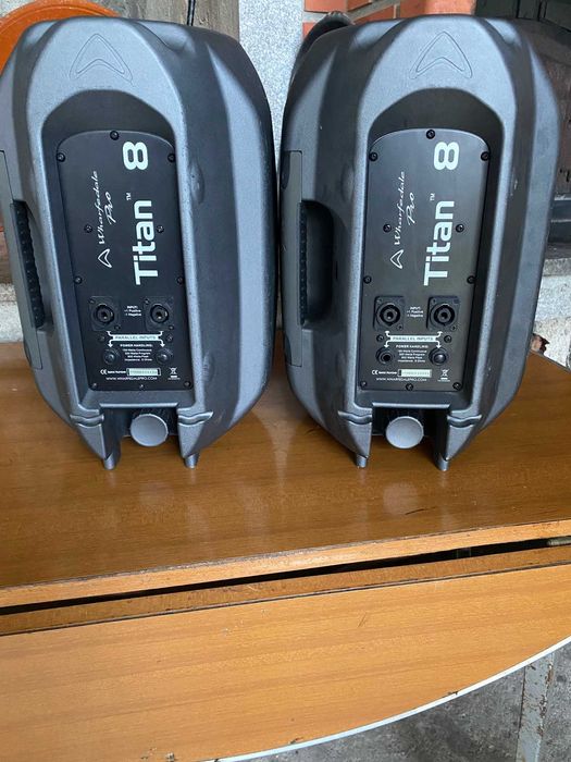 colunas electrovoice sx300 e wharfedale pro titan de8 e de12