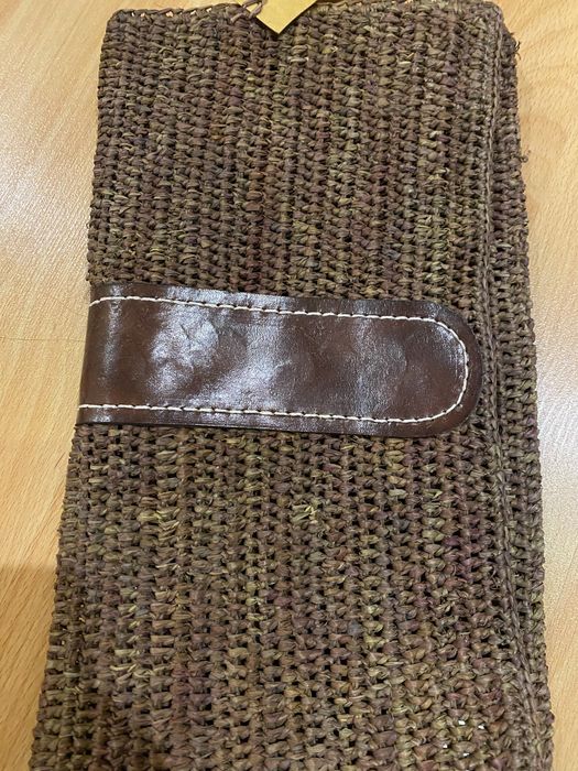 Ibelive,clatch,клатч з рафії