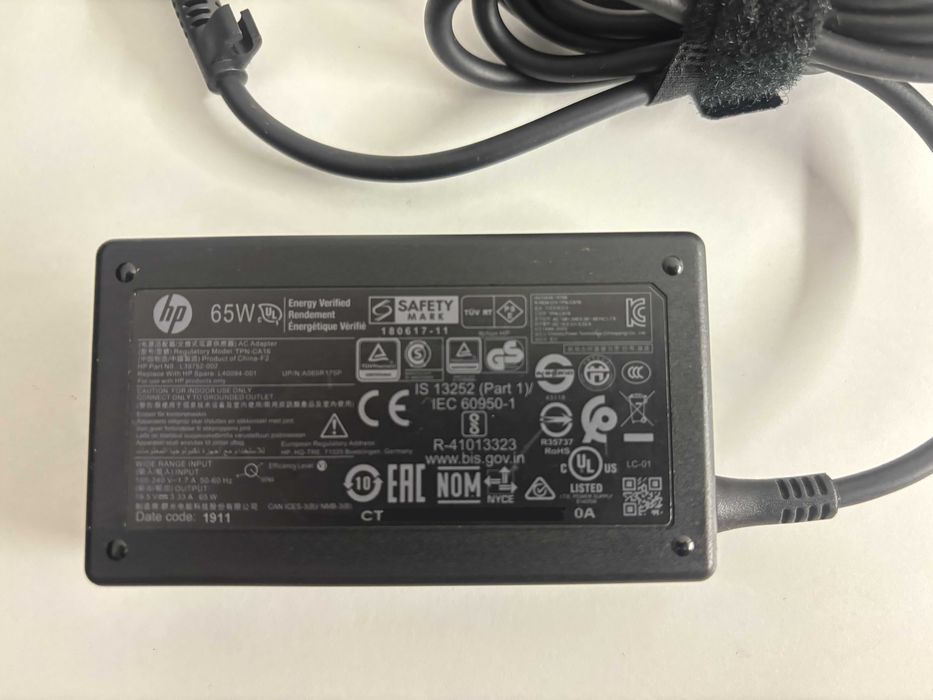 Vendo Carregador HP original 65 watts ponta grossa