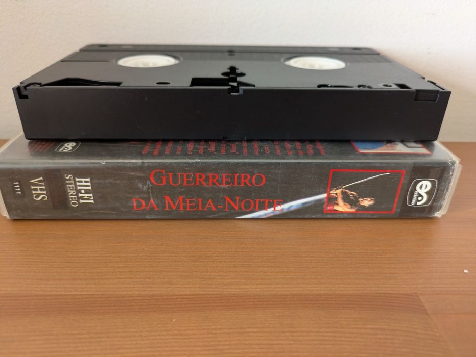 VHS " Guerreiro da Meia Noite " 1995 (Opt. Estado)