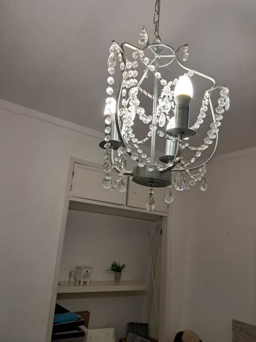 Candeeiro de vidrinhos NEGOCIÁVEL