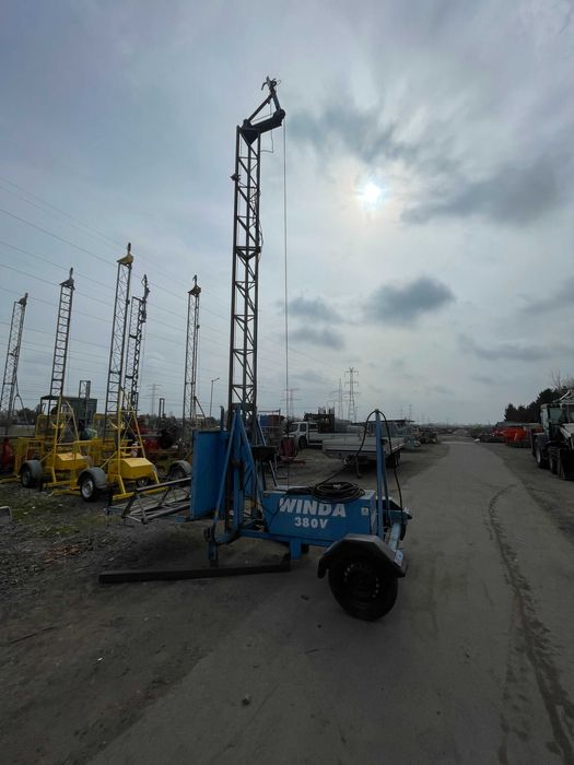 Winda budowlana HEK 400kg wciągarka koszowa podnośnik wyciąg