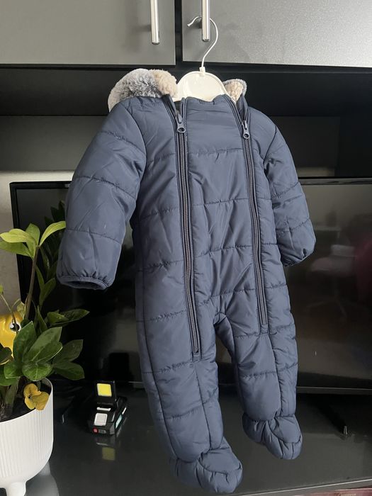 Новий зимовий комбінезон, розмір 0-3 місяців (до 5.5 кг) — стан ідеал!