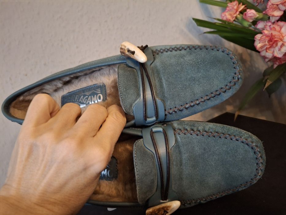 Salvatore Ferragamo  luksusowe loafersy damskie 38
