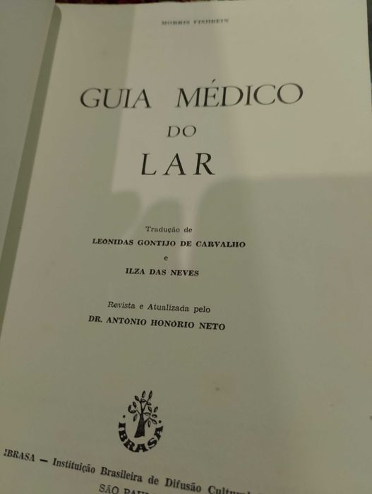 Guia Médico do Lar 1961 Morris Fishbein