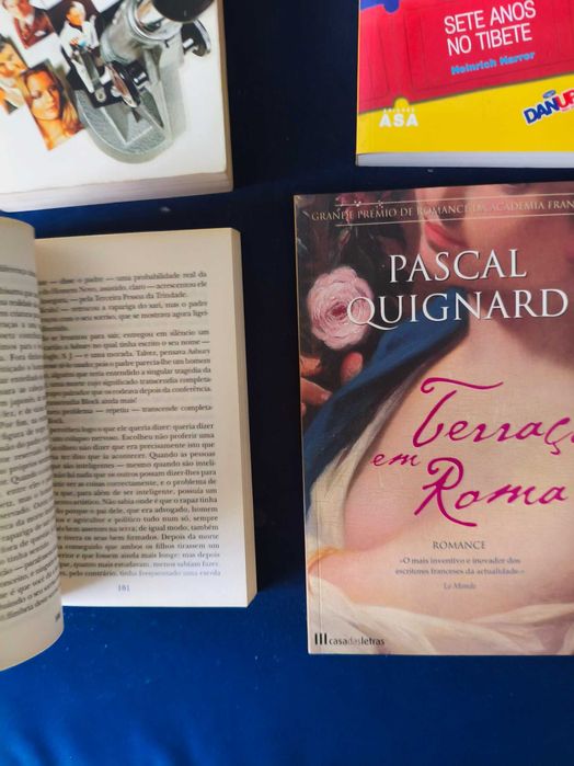 Lote 4 Grandes Livros Alta Literatura Viagens e Prémios Nobel