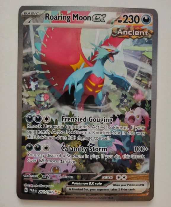 Karta Pokemon Roaring moon