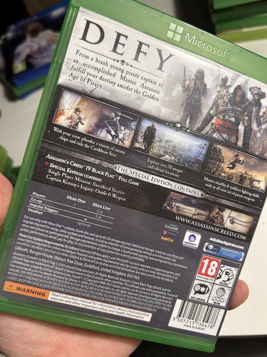 Assassins creed blackflag xbox one