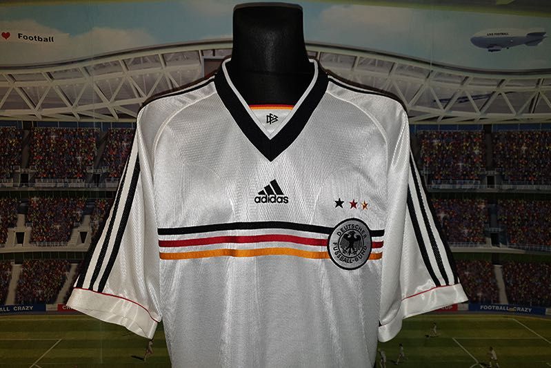 Niemcy DFB Adidas Official Garment 1998/2000 home rozmiar: XL