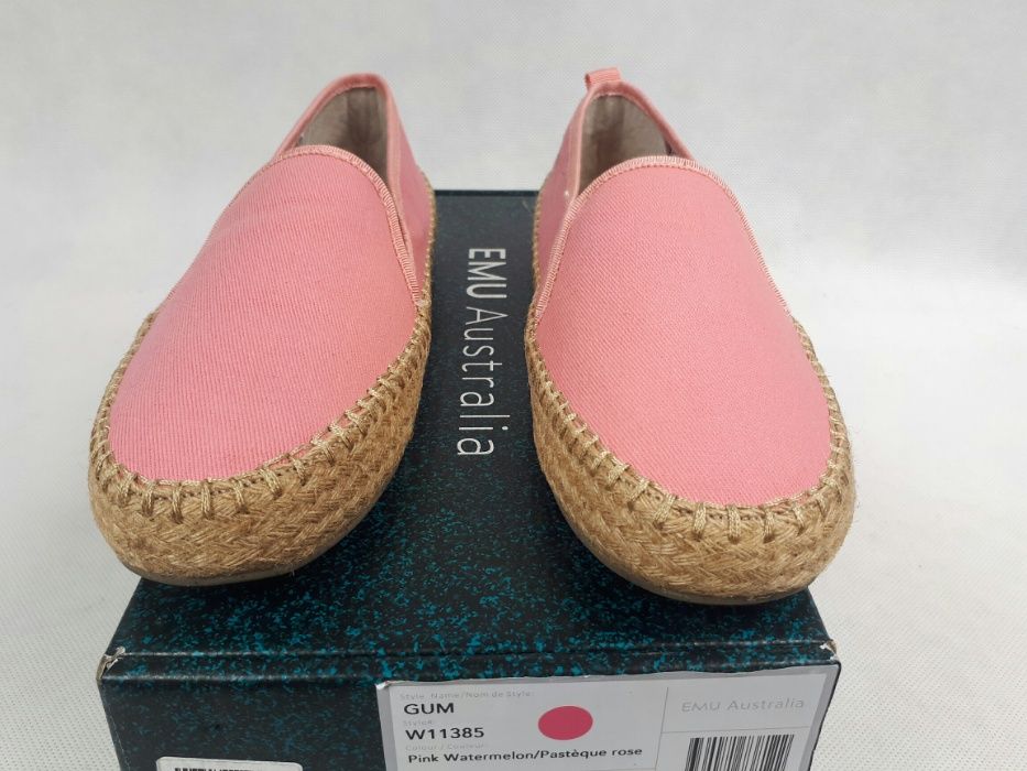 Nowe Buty EMU AUSTRALIA Gum w11385 Pink watermelon 7 us w/f eu38 a007
