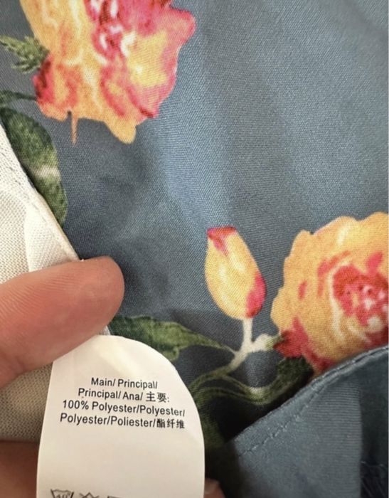 Sukienka w kwiaty S Missguided