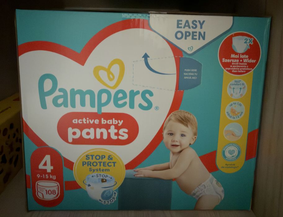 Підгузки-трусики Pampers Active Baby Pants Розмір 4