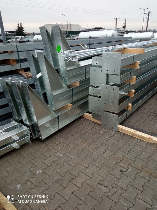 Konstrukcja stalowa hali 12x24 IWOSTAL