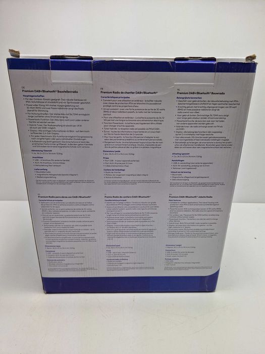 Radio budowlane Medion P66896 (DAB PLUS,DAB+/FM)