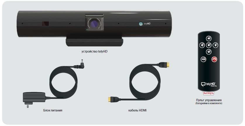 Система видеоконференции telyHD Base Edition (Skype точка-точка)