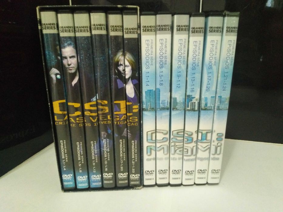 Season 6 DVDs – CSI: Las Vegas and CSI: Miami, Complete First Season.64730269122561120
