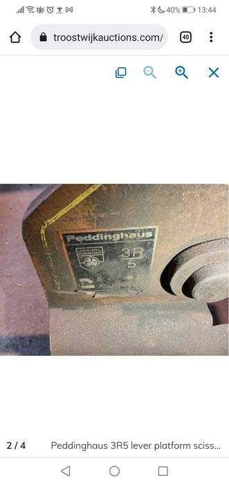 Guilhotina manual para cortar chapas, marca: peddinghaus, oportunudade