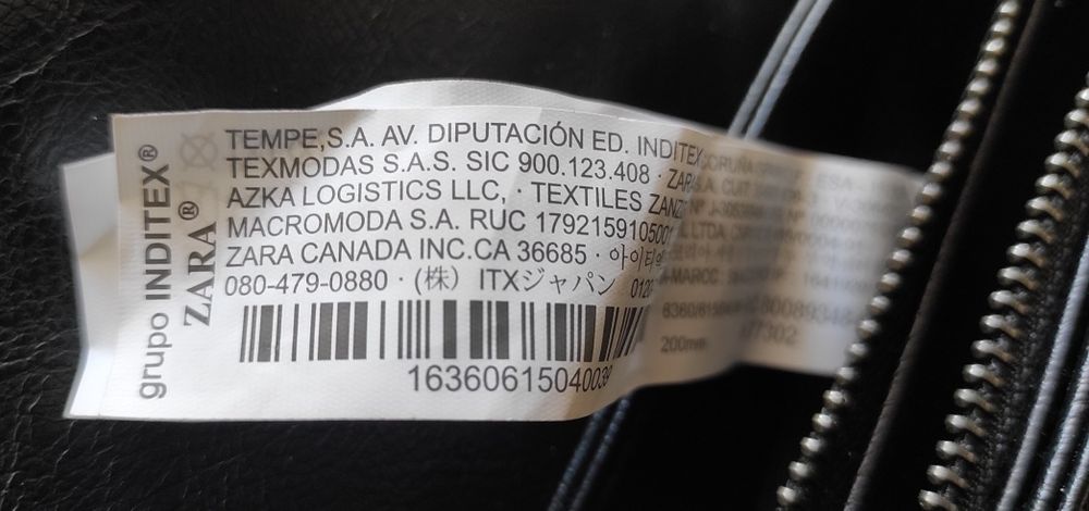 Zara torebka na ramię