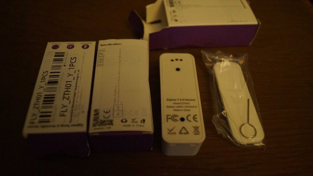 Czujnik Temperatury i Wilgotności Zigbee Tuya Smart nowy