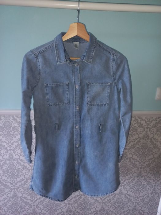 H&M jeansowa sukienka r.152cm