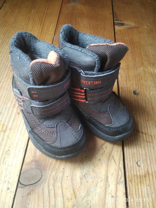 ciepłe buciki zimowe 21 dla chłopca