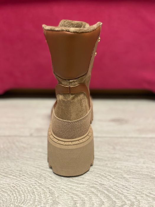 Workery trapery botki zimowe ocieplane roz 36