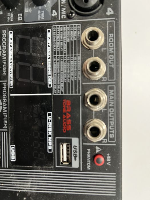 Mikser Brass Tone Audio BTA1104 jak nowy, super stan. polecam