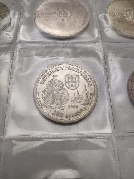 Moedas comemorativas de Escudos de Portugal (várias, veja o anuncio)