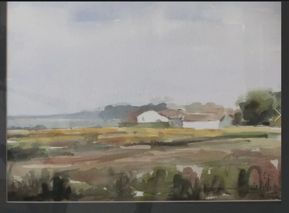 Aguarela - Vende-se com Moldura