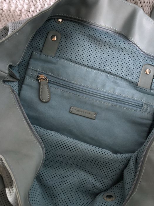 Duża  pojemna torebka na ramię do ręki Top Secret torba bag