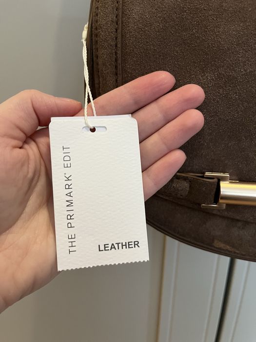 Nowa torebka zamszowa brązowa Primark