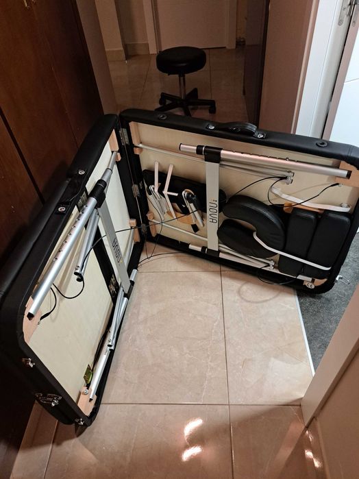 Marquesa portátil NOVA + banco rotativo