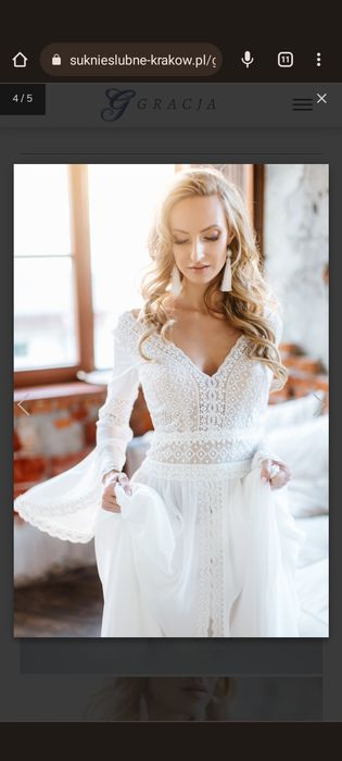 sukienka ślubna boho