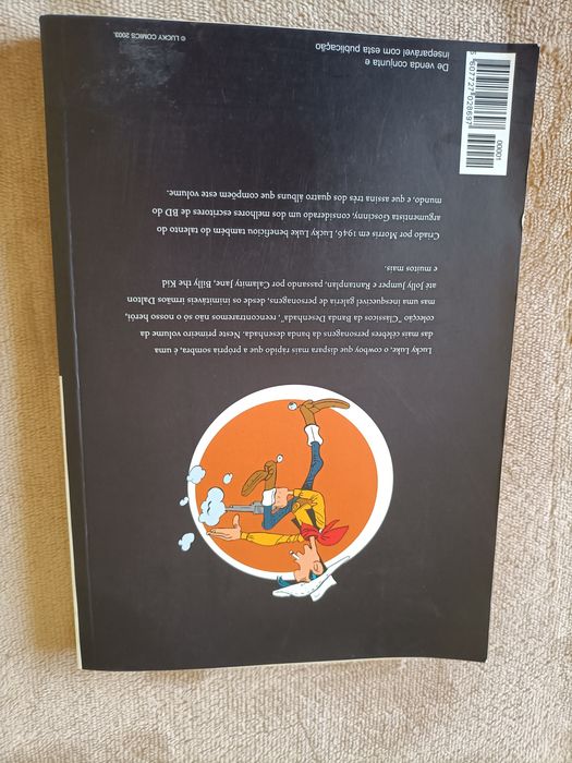 Livro lucky luke banda desenhada