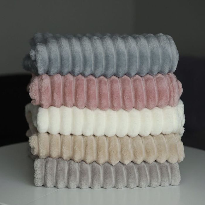 Плед Шарпей 4см. смужка Євро 200×220см