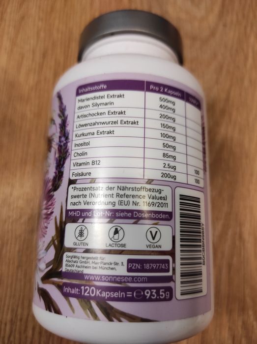 Kompleks wątrobowy firmy Mariendistel