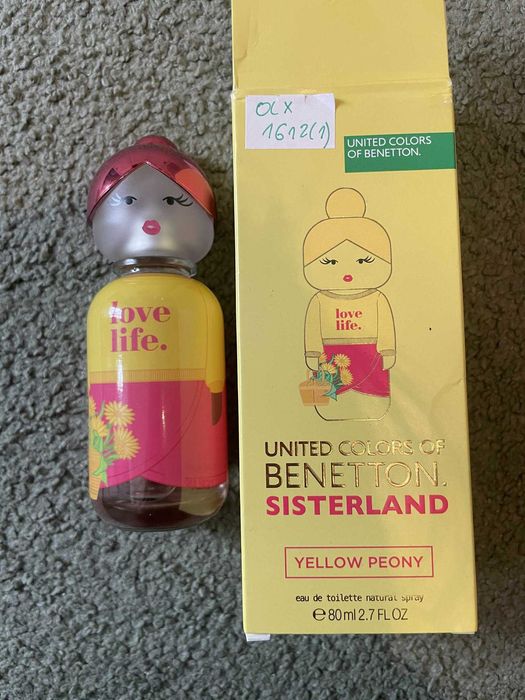 United Colors of Benetton - Sisterland Yellow Peony edt 80ml 1612(1)