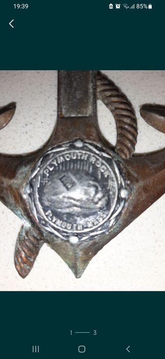 Ancora de metal plymauth rock