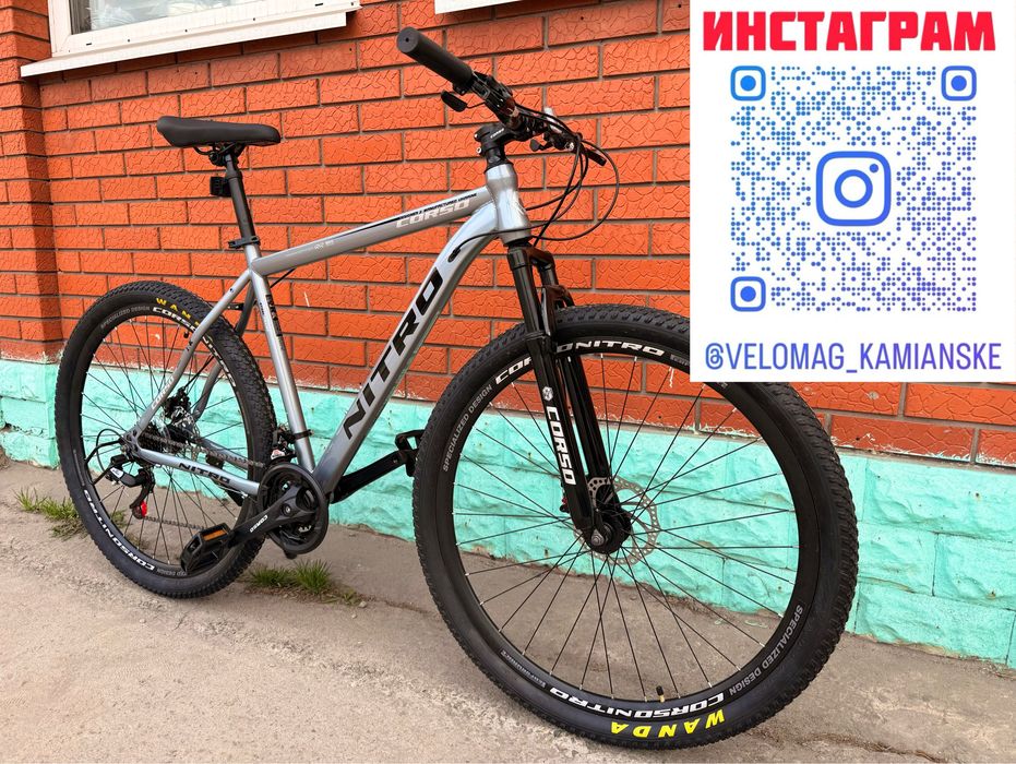 Велосипед горный Corso Nitro Колёса 29 Дисковые Тормоза