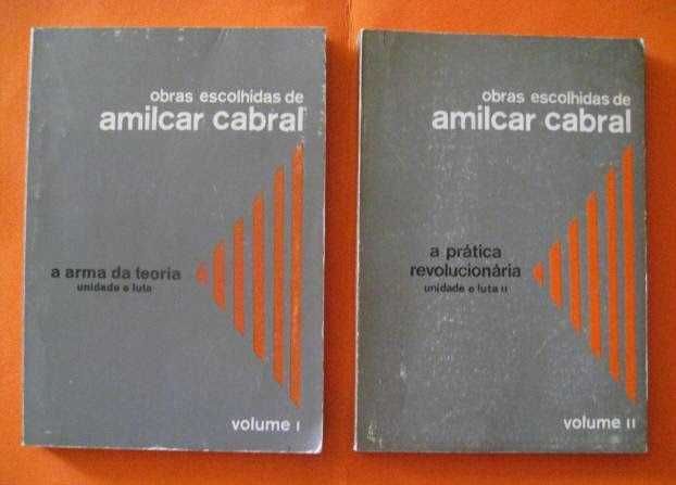 OBRAS ESCOLHIDAS de AMILCAR CABRAL - 2 volumes - Lisboa 1978