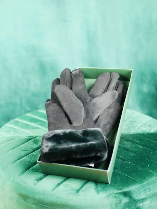 Eleganckie rękawiczki zimowe z obsługą ekranu dotykowego