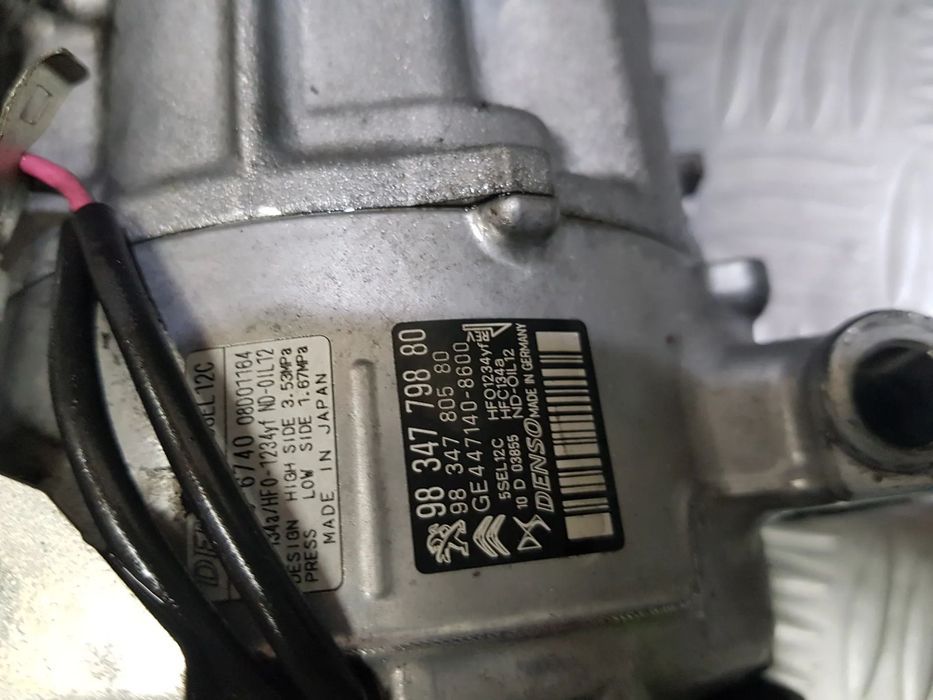 Compressor Ar condicionado Peugeot 5008 208 2008 3008 508 II 1.6 Hdi