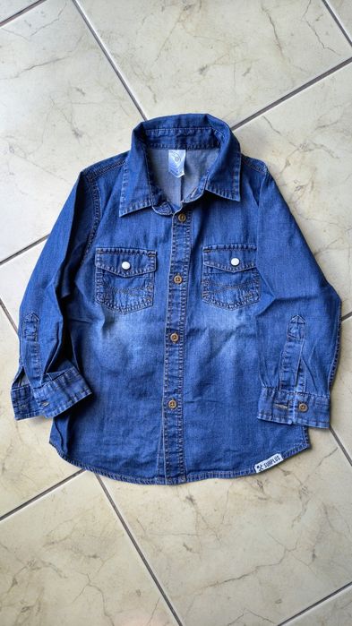 Ala jeansowa koszula rozm. 98/104