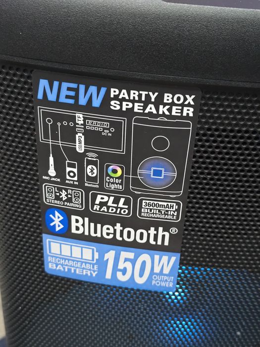 Coluna Bluetooth com bateria!