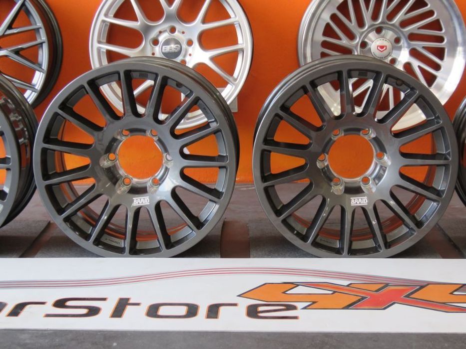 Jantes Braid Winrace S 17 x 8 et -5 6x139.7 CB110 Antracite