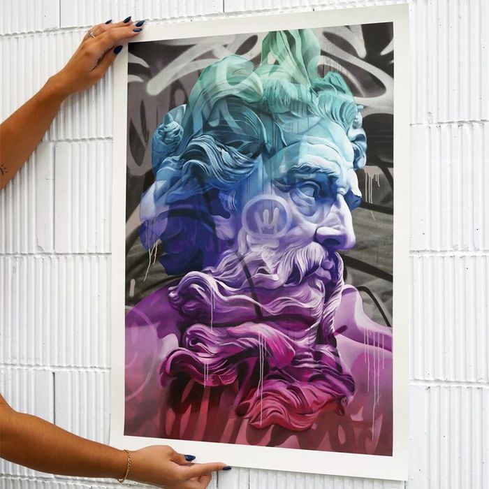 Pichiavo - POSEIDON CHROMATA (2025) - serigrafia