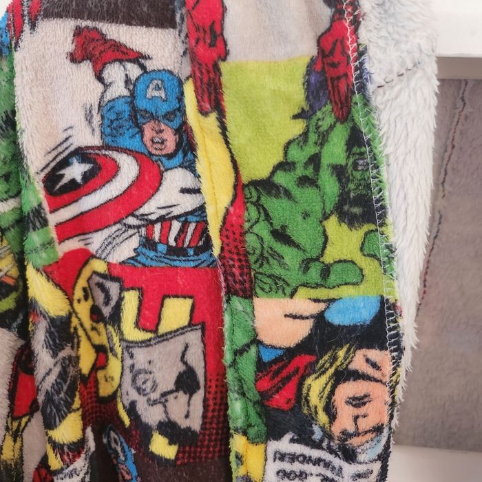 Szlafrok Marvel podomka płaszcz kąpielowy