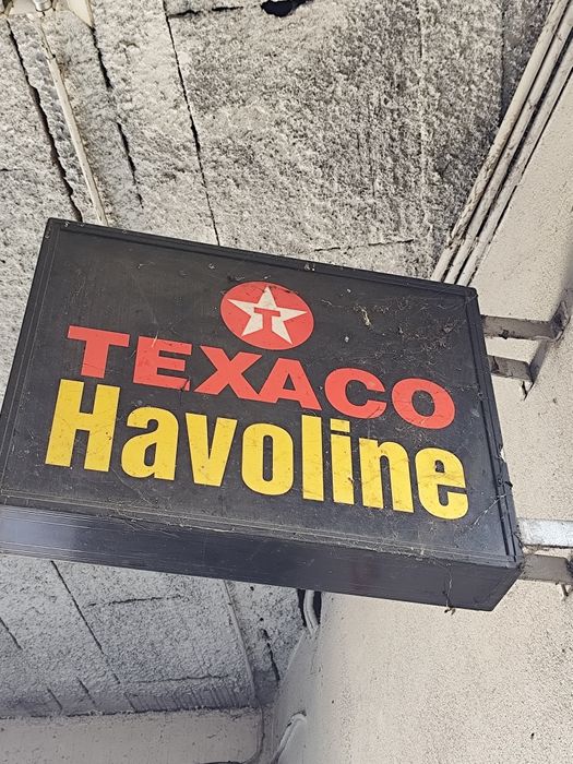 Placa luminosa Texaco Havoline