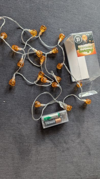 Lampki dyniowe Halloween
